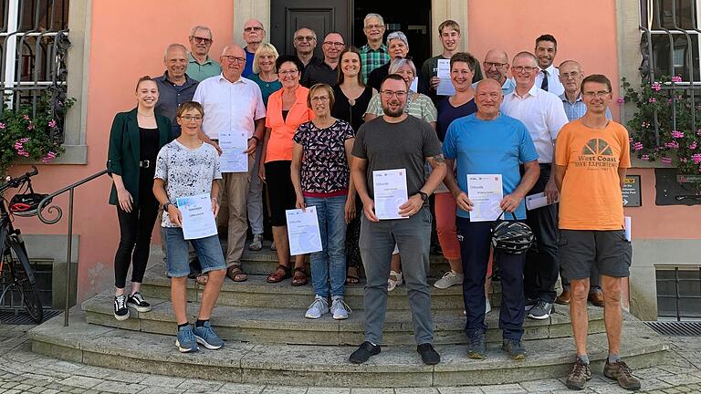 Vor kurzem fand die Stadtradeln-Abschlussveranstaltung in Weikersheim statt.