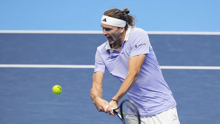 ATP-World Tour Finals in Turin - Halbfinale       -  Alexander Zverev hatte in seinen ersten drei Auftritten bei den diesjährigen ATP Finals keinen Satz abgegeben.