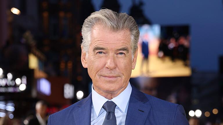 James-Bond-Darsteller Pierce Brosnan       -  Brosnan ist in Stunts besser als mancher 20-Jährige, sagt Veronica Ferres. (Archivbild)