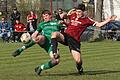 Die spannenden Derbys zwischen dem TSV/FT Schonungen (in grün) und dem SSV Gädheim wird es in der kommenden Saison nicht mehr geben. Gädheim kehrt in die Kreisklasse 3 zurück.