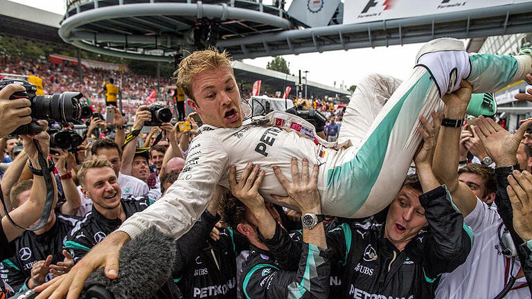 Möglich       -  Für Nico Rosberg könnte es in Mexiko die ganz große Feier geben. Foto: Srdjan Suki