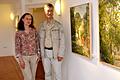 Dmitry Nayda und Nadja Streltsova freuen sich, in der neuen Ausstellunge „Spiegelungen“ ihre Werke in Ostheim vor der Rhön zeigen zu können.
