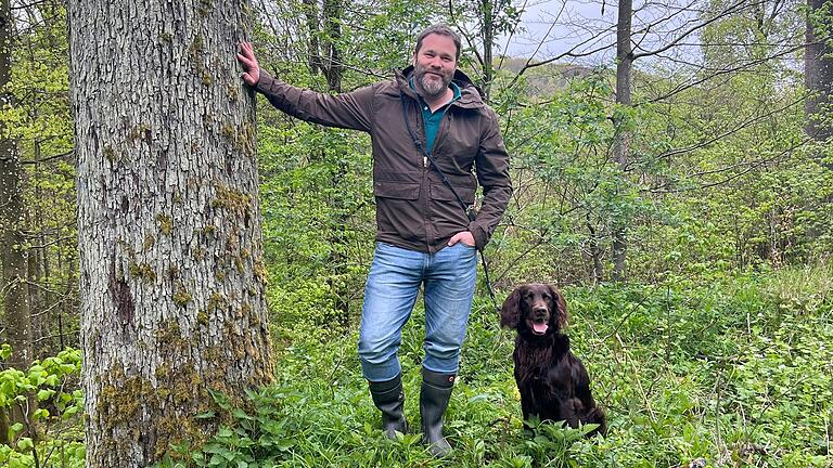 Der neue Herr über den Universitätswald Sailershausen: Daniel Kraus hat Wälder in aller Welt begutachtet.