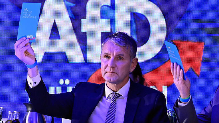 Warum 2024 ein Polit-Beben droht.jpeg       -  Björn Höcke, Chef des 'gesichert rechtsextremen' AfD-Landesverbandes in Thüringen.