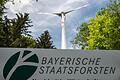 Windrad in den Staatsforsten       -  Die Staatsforsten planen den ersten Windpark, den das Unternehmen in Eigenregie betreiben will.