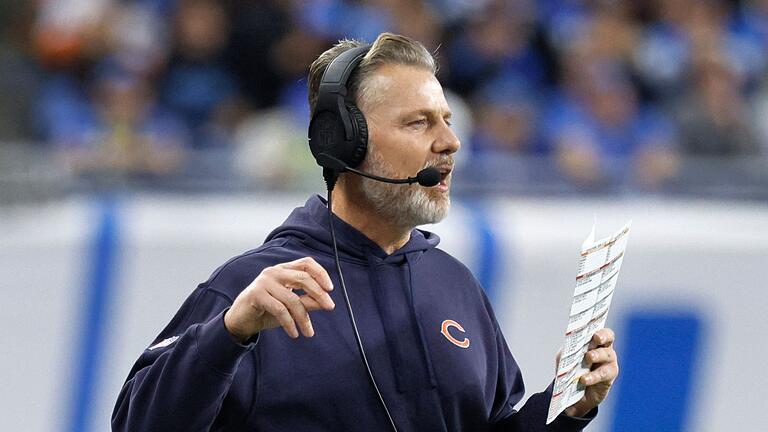 Detroit Lions - Chicago Bears       -  Matt Eberflus ist nicht mehr Cheftrainer der Chicago Bears.