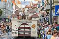 Volle Straßen beim alljährlichen Rakoczy-Fest in Bad Kissingen.