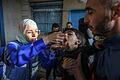 Nahostkonflikt -  Polio-Impfkampagne in Deir El-Balah       -  Die WHO fürchtet, dass einige Kinder bei der zweiten Impfrunde im Norden des Gazastreifens nicht mehr erreicht werden können. (Archivbild)