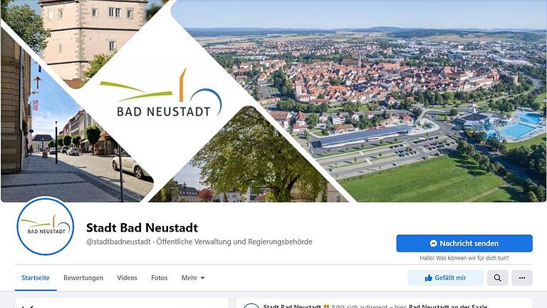 Die Stadt Bad Neustadt ist ab sofort auf Facebook vertreten.