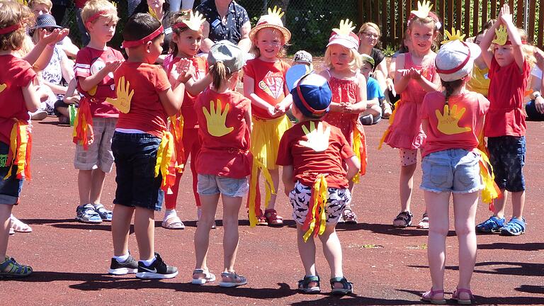 Sommerfest im Kinderland.