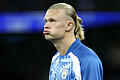 Manchester City - Roter Stern Belgrad.jpeg       -  Erfreut sich trotz anders lautender Meldung bester Gesundheit: Erling Haaland von Manchester City.