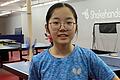 Koharu Itagaki (im Bild) aus Bad Königshofen ist 13 Jahre alt und spielt dieses Wochenende bei den deutschen Meisterschaften in Nürnberg im Einzel und Doppel bei den Frauen mit.