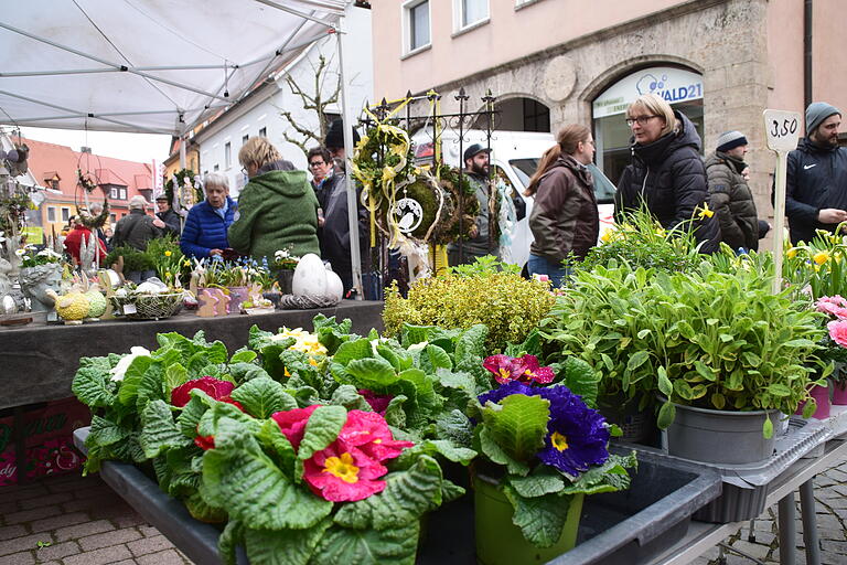 Der Uffenheimer Gewerbeverein lockte mit seiner Veranstaltung Kunst und Kultur viele Menschen in die Innenstadt.