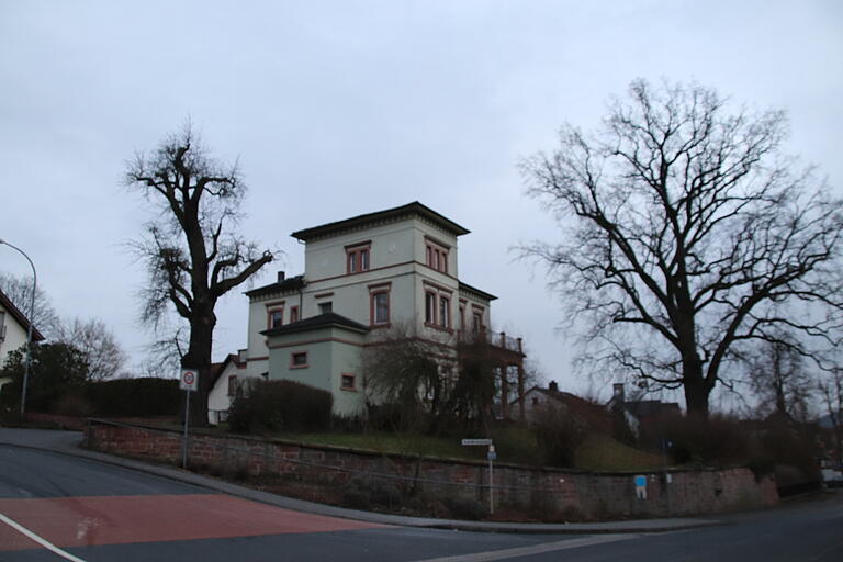 Die Villa Bock: Eingerahmt vom alten Birnbaum (links) und einer Eiche. Die Villa Bock: Eingerahmt vom alten Birnbaum (links) und einer Eiche. 