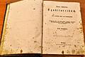 Vergilbte Seiten: Das Backbuch von 1872.