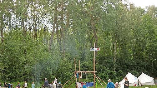 Lagerleben an der Mecklenburgischen Seenplatte       -  Lagerleben an der Mecklenburgischen Seenplatte