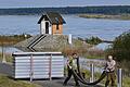 Hochwasser in Brandenburg       -  Ratzdorf erwartet höchste Alarmstufe am Dienstag