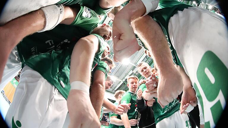 Ein Bild aus dem Jahr 2018: Seither hat sich beim Handball-Zweitligisten DJK Rimpar Wölfe viel verändert.