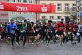 Start beim 15-Kilometer-Rennen: Bereits da liegt der spätere Sieger Filimon Habtemikael (Nummer 319) vorn.