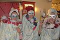 Direkt aus der Dusche ging es in das Treiben des Bischofsheimer Altweiberfasching.