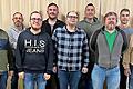 Der neue Vorstand des Sport-Angler-Clubs: (von links) Manfred Schmitt (Abteilungsleiter Aktive), Ralf Kiesel (Abteilungsleiter Passive), Kevin Schmitt (Schriftführer), Stefan Müller (Gewässerwart), Jonas Kiesel (2. Vorsitzender), Jeffrey Hodge (st...       -  Der neue Vorstand des Sport-Angler-Clubs: (von links) Manfred Schmitt (Abteilungsleiter Aktive), Ralf Kiesel (Abteilungsleiter Passive), Kevin Schmitt (Schriftführer), Stefan Müller (Gewässerwart), Jonas Kiesel (2. Vorsitzender), Jeffrey Hodge (stellvertretender Gewässerwart), Daniel Bode (1. Vorsitzender), Michael Mertins (Kassier) und Martin Strohmer (Gerätewart). Es fehlt Christian Seufert (Abteilungsleiter Jugend).