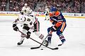 Edmonton Oilers - Chicago Blackhawks       -  Trotz erstem Saisontor verlor Leon Draisaitl mit Edmonton erneut.