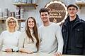Gisela und Lisa Quillmann, Florian und Marc-André Janz eröffnen im Herbst gemeinsam in Bischofsheim einen 'Rhönmomente'-Laden.