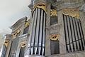 Die Barockorgel in der Pfarrkirche St. Katharina in Unterweißenbrunn.