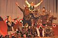 Das Männerballett trat in Wikingerkostümen auf.