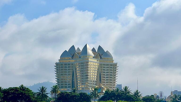 Casino-Komplex in Laos       -  Gibt es solche Mega-Casinos demnächst auch in Thailand? (Archivbild)