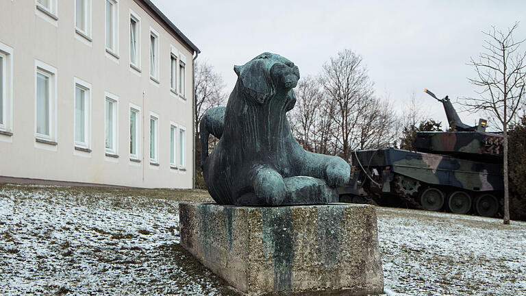 Rund 1000 Soldaten der 10. Panzerdivision sind in der Balthasar-Neumann-Kaserne in Veitshöchheim stationiert.