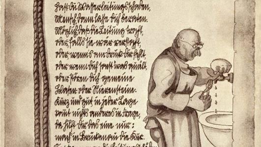 So sieht die Postkarte von vorne aus. Quelle: Nachlass Paul Gerhard Böse       -  So sieht die Postkarte von vorne aus. Quelle: Nachlass Paul Gerhard Böse