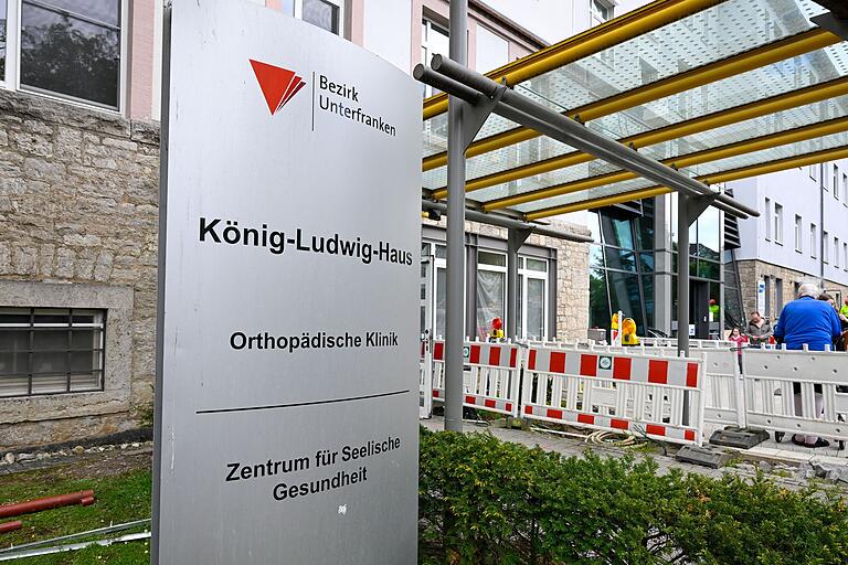 Aktuell eine Baustelle: das König-Ludwig-Haus in Würzburg. Aktuell eine Baustelle: das König-Ludwig-Haus in Würzburg.