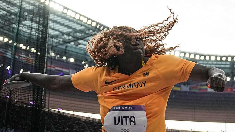 Paris 2024 - Leichtathletik - Claudine Vita steht ebenfalls im Diskus-Finale Paris 2024 - Leichtathletik - Claudine Vita steht ebenfalls im Diskus-Finale