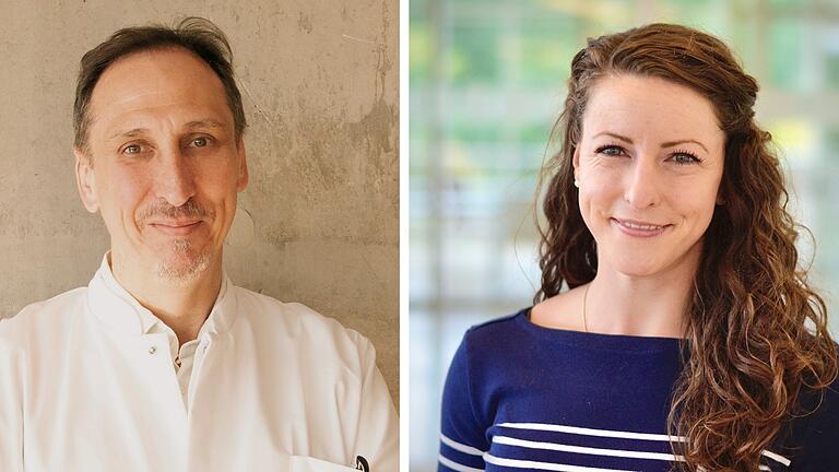 Informierten und beantworteten bei der digitalen 'Abendsprechstunde' jede Menge Fragen: Gastroenterologe Prof. Alexander Meining und die studierte Diätassistentin Constanze Wolz. Informierten und beantworteten bei der digitalen 'Abendsprechstunde' jede Menge Fragen: Gastroenterologe Prof. Alexander Meining und die studierte Diätassistentin Constanze Wolz.