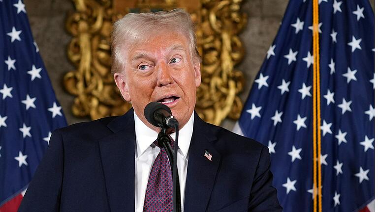 Designierter US-Präsident Trump - Trump hatte auf einer Pressekonferenz den Einsatz des US-Militärs nicht ausgeschlossen, um Kontrolle über den Kanal zu erlangen. Designierter US-Präsident Trump - Trump hatte auf einer Pressekonferenz den Einsatz des US-Militärs nicht ausgeschlossen, um Kontrolle über den Kanal zu erlangen.