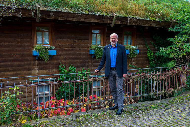 Hans-Josef Fell hat auch sein Haus in Hammelburg nach eigenen Angaben 'vollständig am Klimaschutz ausgerichtet'.