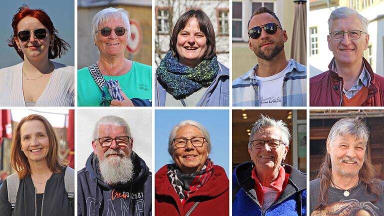 Ostern ist ein Familienfest, der religiöse Hintergrund spielt für viele keine Rolle mehr: Michelle Gruschke (obere Reihe von links), Margret Esser, Christine Feller, Michael Heinkel, Josef Walloch, Birgit Donaldson (untere Reihe von links) Dietmar Günauer, Ute Geißler, Brigitte Zalder und Joshy Schetti.