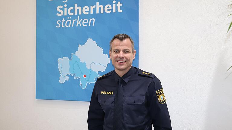 Jochen Dietrich leitet seit November 2021 die Polizeiinspektion Kitzingen.