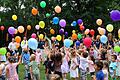 Eigentlich steht beim Wiesentheider Kindergarten St. Mauritius – wie hier beim Sommerfest 2017 – Begegnung zwischen den Kindern im Vordergrund. Doch mit den Einschränkungen ist das noch nicht möglich.