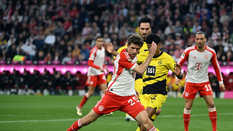 Bayern München - Borussia Dortmund.jpeg       -  Thomas Müller und die Bayern verloren mit 0:2 gegen Borussia Dortmund.