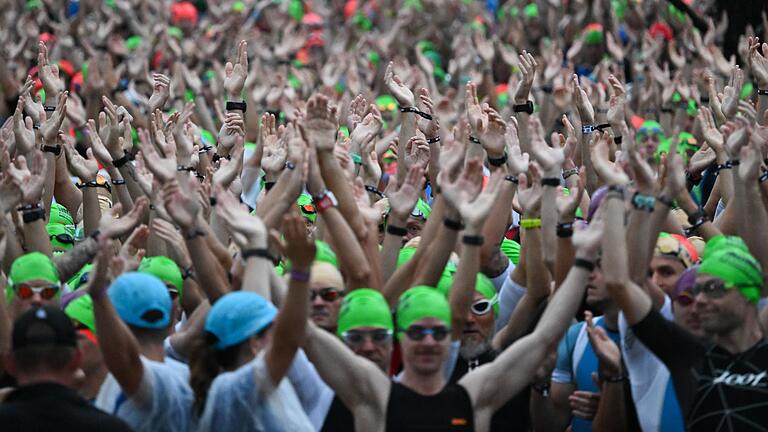 Ironman Triathlon EM in Frankfurt am Main       -  Auch in Nizza wird vor dem Start Gänsehaut-Atmosphäre herrschen.