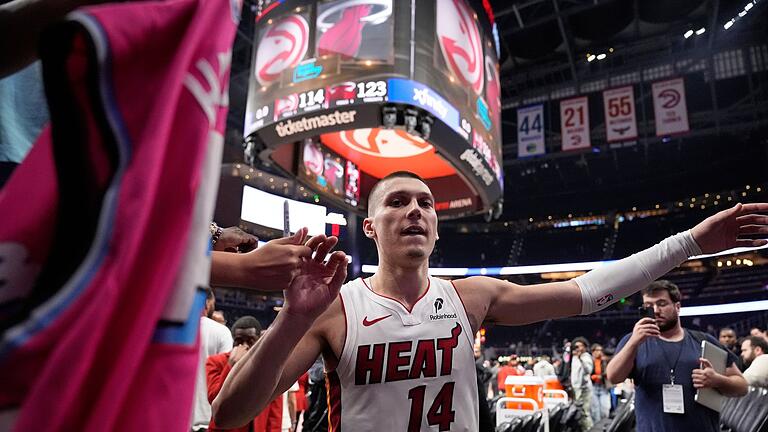 Atlanta Hawks - Miami Heat       -  Tyler Herro und die Miami Heat schrieben in der NBA Geschichte.