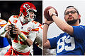 Ein absoluter Experte in Sachen American Football: Christopher Meindl aus Thulba (Landkreis Bad Kissingen, rechts) analysiert den Super Bowl, bei dem Patrick Mahomes, Quarterback der Kansas City Chiefs (links), abräumen möchte.       -  Ein absoluter Experte in Sachen American Football: Christopher Meindl aus Thulba (Landkreis Bad Kissingen, rechts) analysiert den Super Bowl, bei dem Patrick Mahomes, Quarterback der Kansas City Chiefs (links), abräumen möchte.