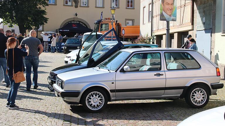 Etliche GTI-Fahrer waren zum letzten Treffen nach Münnerstadt gekommen, allerdings nicht mehr so viele wie in früheren Zeiten.       -  Etliche GTI-Fahrer waren zum letzten Treffen nach Münnerstadt gekommen, allerdings nicht mehr so viele wie in früheren Zeiten.