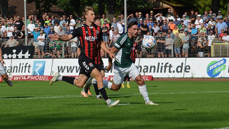 Es ist wieder Derby-Zeit in der Regionalliga Bayern: Der FC 05 Schweinfurt empfängt den TSV Aubstadt. (Archivfoto)