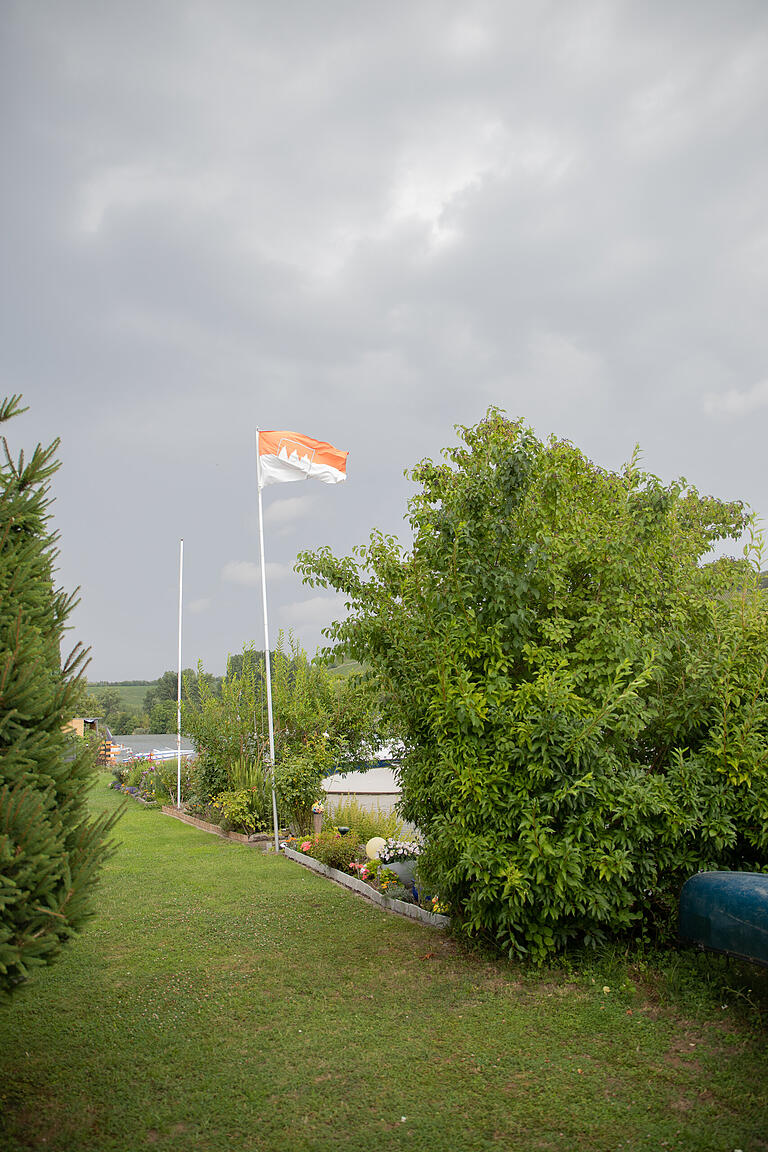 Camping in Unterfranken.