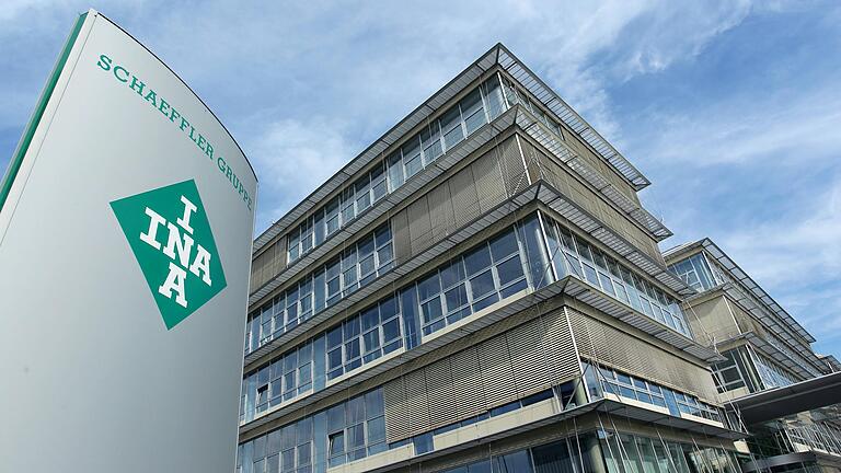 Haupteingang von Schaeffler in Herzogenaurach.