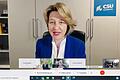 Anja on air: So nennt die Bundestagsabgeordnete Anja Weisgerber eines ihrer Online-Formate, in dem sie Information und Diskussion verbindet.