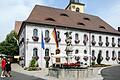 Das Rathaus von Sommerach ist ein guter Treffpunkt für einen Spaziergang durch den Ort.